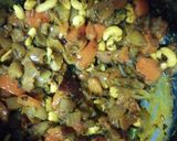 A picture of step 4 of Paneer biryani.