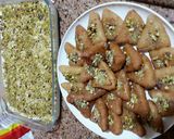 صورة لخطوة 3 من وصفة مثلثات البسبوسة بالكيري