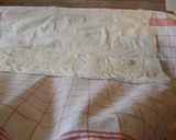 Túrós mazsolás rétes réteslapból recept fázis 7 fotója