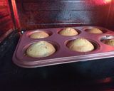 Foto del paso 5 de la receta: Muffins de harina de arvejas e integral con banana y nueces