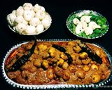 A picture of step 4 of Shahi makhana.