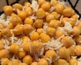 Foto del paso 1 de la receta Ensalada de garbanzos y pepino aliñada con un toque de curry