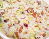 A picture of step 6 of Sheer khurma.