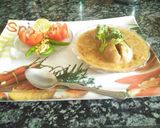A picture of step 7 of Dal Bhati.