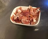 Une image de l'étape 6 de Tagliatelles au pesto de céleri & pistaches au jambon cru.