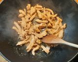 Krémes csirkés fajitas recept fázis 3 fotója