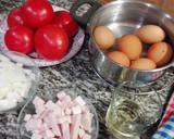 Foto del paso 1 de la receta: Huevos a la portuguesa