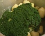 A picture of step 4 of Stinging Nettle Mash & Beans# 4 weeks challenge #.