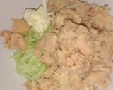 รูปขั้นตอนการทำที่ 2 ของ แซนวิชสลัดทูน่าแตงกวา (Tuna and Cucumber Salad Sandwich)