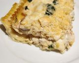 A picture of step 6 of Creamy Turkey and Spinach Lasagna.