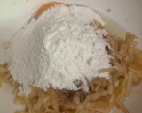Foto del paso 3 de la receta: Panqueque de manzana (2 panqueques)