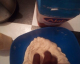 A picture of step 1 of Chapati's#Themechallenge.