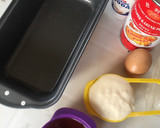 A picture of step 1 of Basbousa.