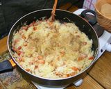 Savanyúkáposztás nokedli recept fázis 3 fotója