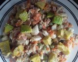 Foto del paso 10 de la receta: Ensalada rusa a mi manera... 🥙🥗🥚🍳🧀🥓🥕🥑🥗🥙