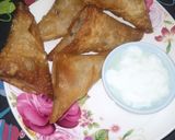 A picture of step 12 of Bohri Samosa.