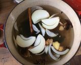 A picture of step 1 of Vietnamese-style Pho Noodle Soup.