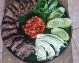 Lidah sapi goreng tepung sambal geprek langkah memasak 5 foto