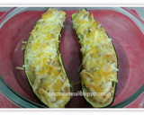 Foto del paso 3 de la receta: Calabacines rellenos de atún