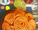 A picture of step 6 of Chakli.