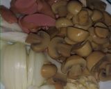 Foto langkah ke 1 dari resep Spageti Cabonara mushroom.