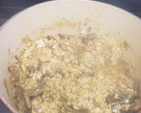 Foto del paso 6 de la receta: Arroz integral con rape, ajetes y alcachofas (para vagos)