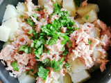 Ensalada de papa y Atún