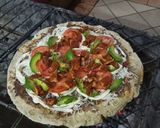 Foto del paso 7 de la receta: Tlayuda oaxaqueña con carne enchilada
