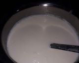 A picture of step 1 of Doodh pak.