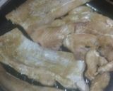 Foto del paso 2 de la receta: Pollo de mar sazonado, apio manzana y nueces en vinagreta