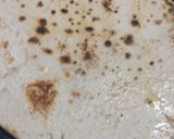 A picture of step 3 of Til jawar parantha.