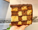 Foto del paso 21 de la receta: Tarta “ajedrez” con almíbar de chocolate y ganaché