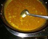 A picture of step 6 of Misal chaat.