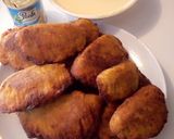 A picture of step 3 of Plantain pie, Pap and milk.