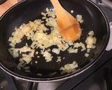 Une image de l'étape 8 de Chapon haché aux poivrons rouges et pesto.