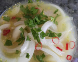 Foto del paso 6 de la receta: Judías negras con mango y ceviche de gambas