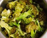 A picture of step 1 of Broccoli tikki (patties).