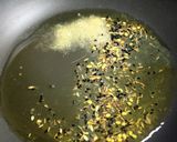 A picture of step 1 of Palak Sepu Vadi Stir Fry.