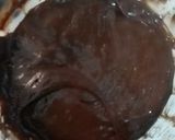 A picture of step 3 of Oreo brownies.