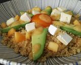 Foto del paso 13 de la receta: Ensalada de quinoa, caqui, aguacate y queso brie