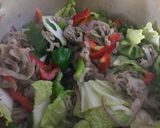 Foto del paso 3 de la receta: Fideos (chinos) con verduras salteadas!
