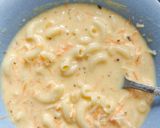 Foto langkah ke 2 dari resep Promina Pasta Cheesy Steamed Egg - MPASI 1tahun+.