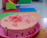 Foto langkah ke 9 dari resep Ogura Cake Strawberry Youghurt.