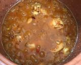 A picture of step 3 of Murgh cholay.