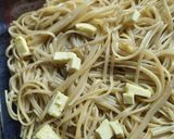 Foto del paso 4 de la receta: Tallarines a los 4 quesos con brócoli