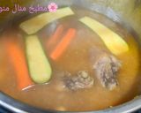 صورة لخطوة 2 من وصفة كسكس بالدجاج 🍗مرق احمر
