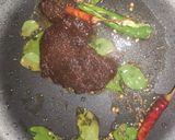 A picture of step 2 of Tamarind rice.