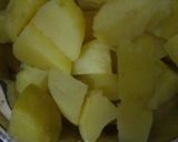 A picture of step 2 of Instant Palak Aloo.