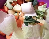 Foto del passaggio 1 della ricetta #177 Brodo vegetale del riciclo