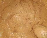 A picture of step 1 of Green masala Dahi brde.